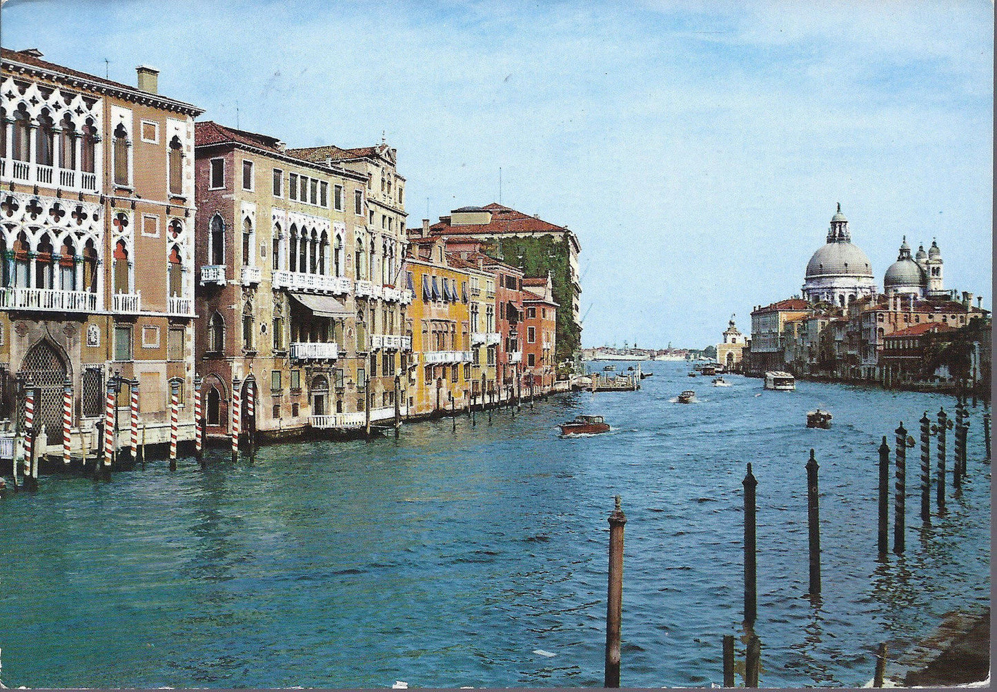 VENEZIA - CANAL GRANDE E CHIESA DI S. MARIA DELLA SALUTE - V