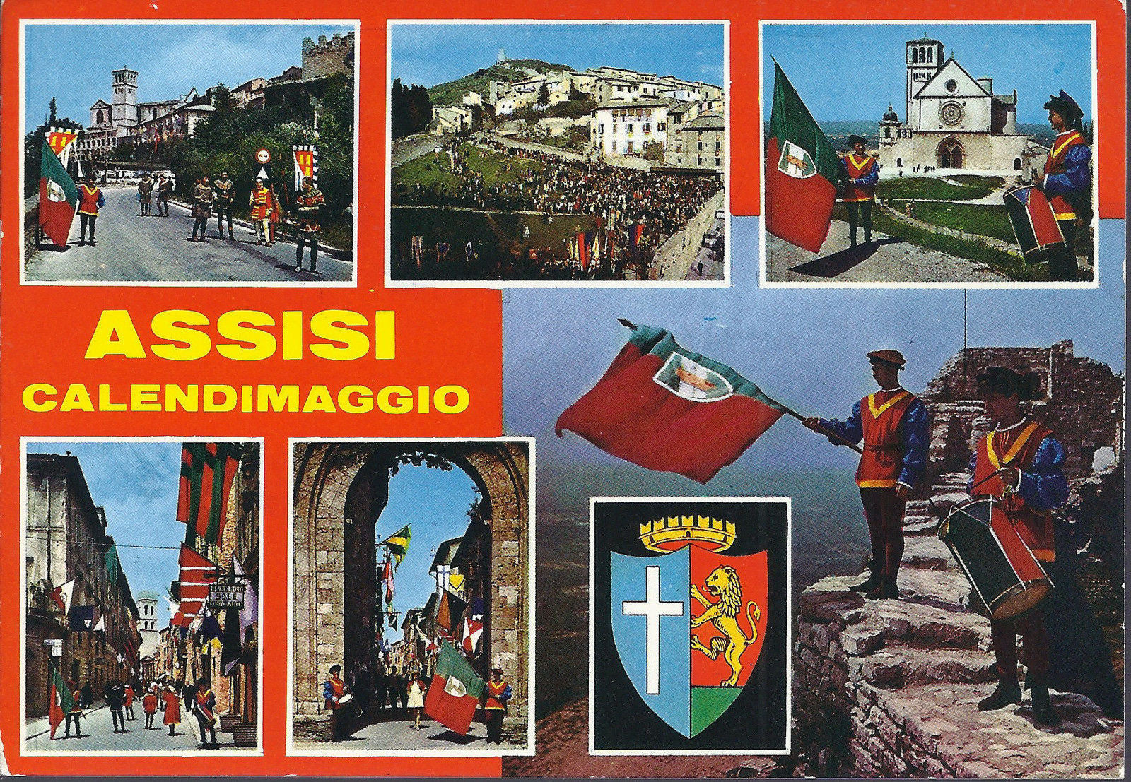 ASSISI - CALENDIMAGGIO - 6 VEDUTINE - NV - FG