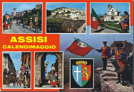 ASSISI - CALENDIMAGGIO - 6 VEDUTINE - NV - FG