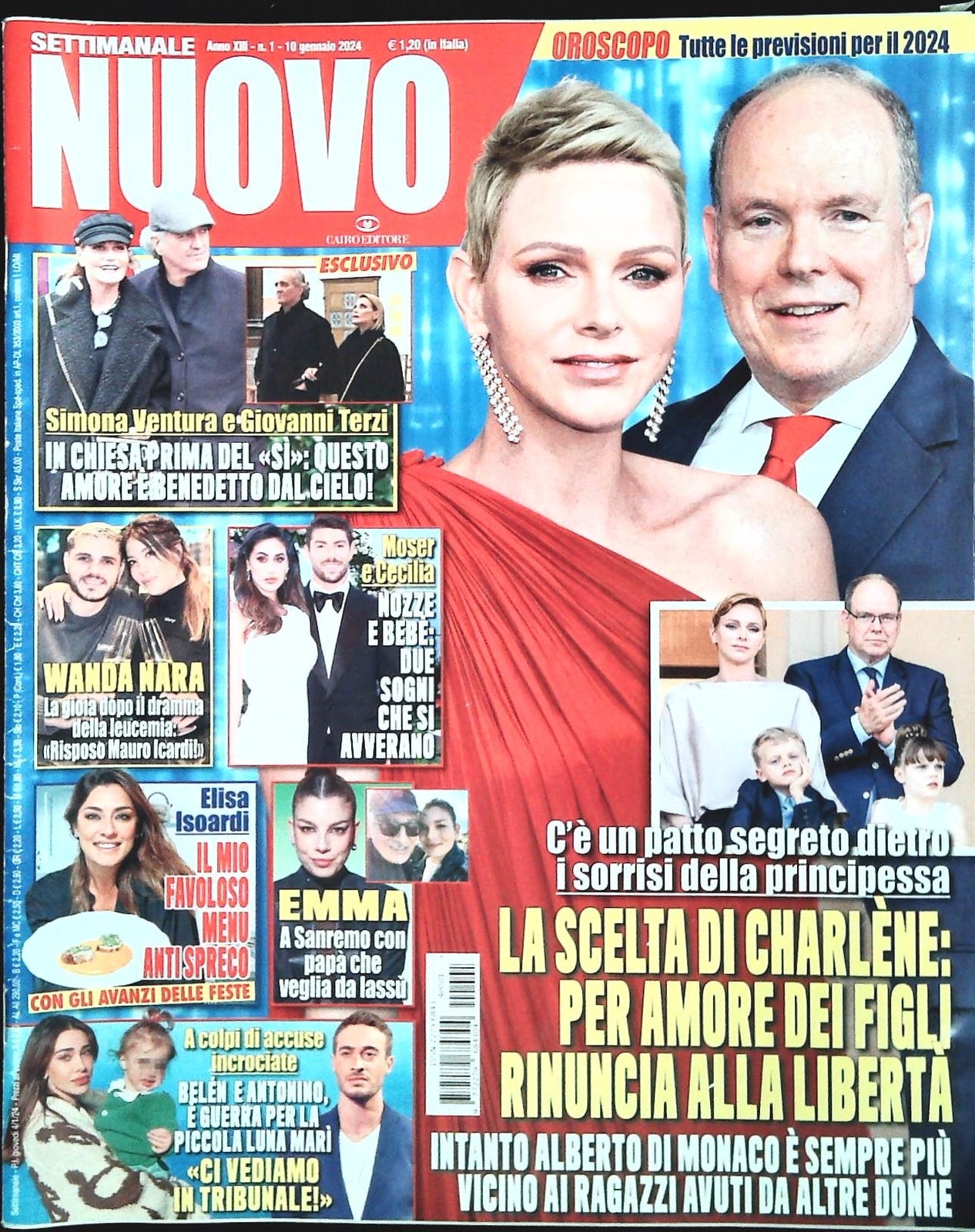 SETTIMANALE NUOVO - 10 GENNAIO 2024 - VENTURA-WAMDANARA - MOSER-ISOARDI-EMMA