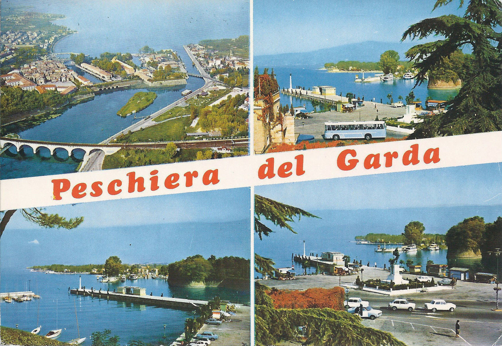 PESCHIERA DEL GARDA - 4 VEDUTE - V1980