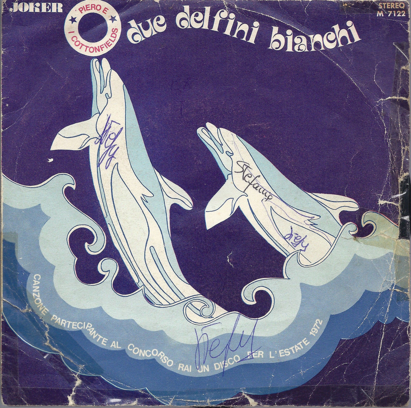 DUE DELFINI BIANCHI - VIA MAZZINI 31 # PIERO E I COTTONFIELDS
