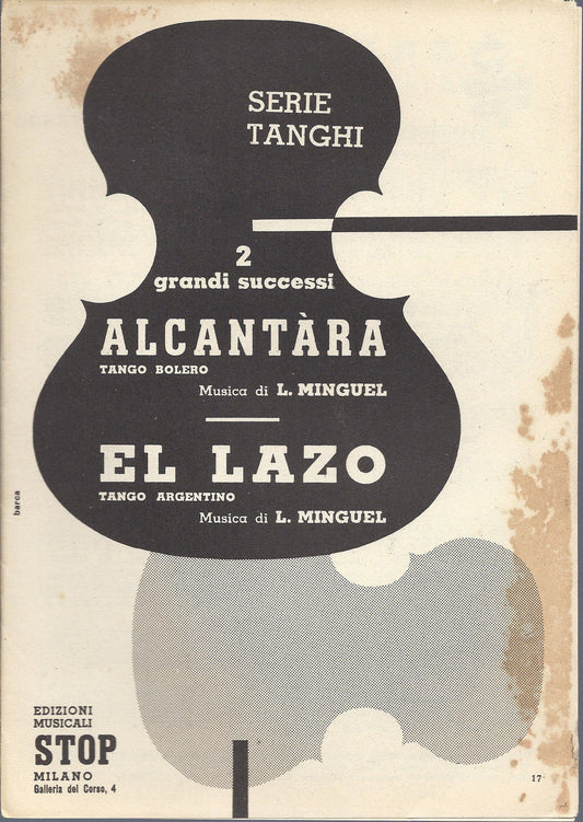 ALCANTARA - EL LAZO (L. Minguel) # SPARTITO