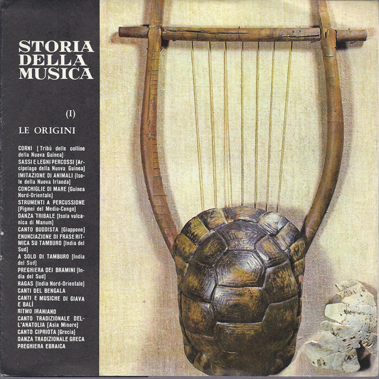 STORIA DELLA MUSICA - Vol. I  n.1 - LE ORIGINI --- FABBRI EDITORI