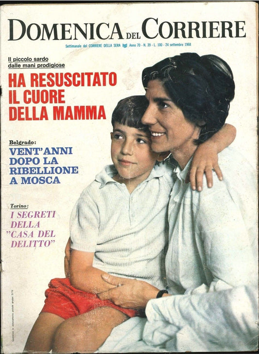 DOMENICA DEL CORRIERE N 39 -24 SETTEMBRE 1968