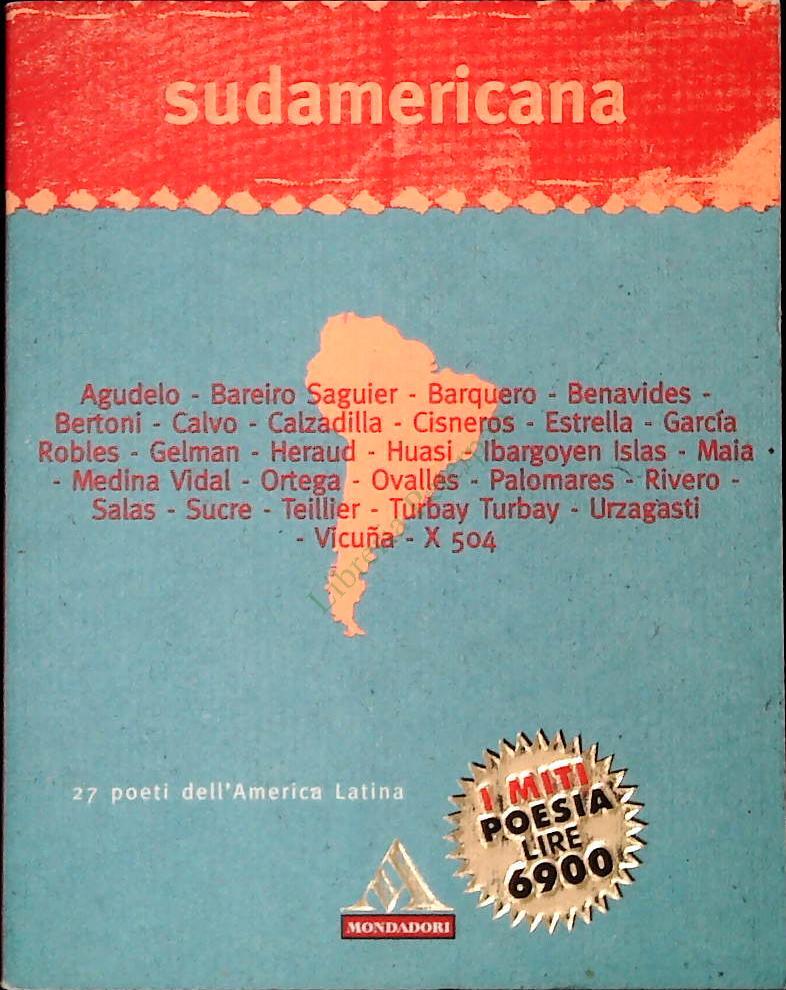 SUDAMERICANA - 27 POETI DELL'AMERICA LATINA - MONDADORI 1999 - OUTLET DEL LIBRO