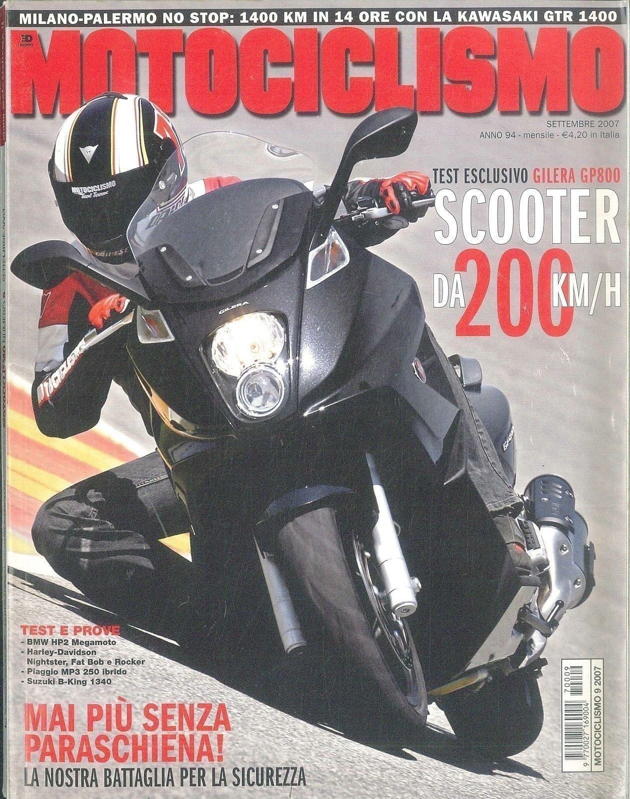 MOTOCICLISMO N 9 - SETTEMBRE 2007