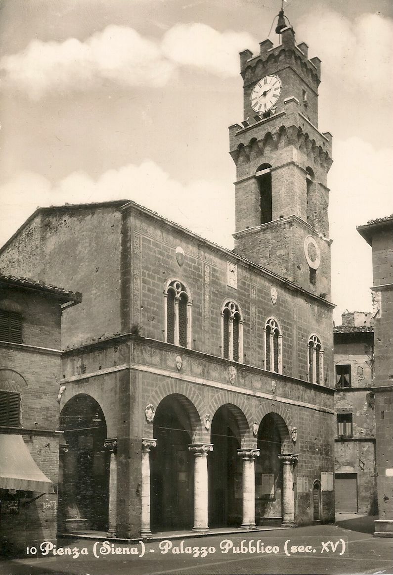 PIENZA - PALAZZO PUBBLICO - NV