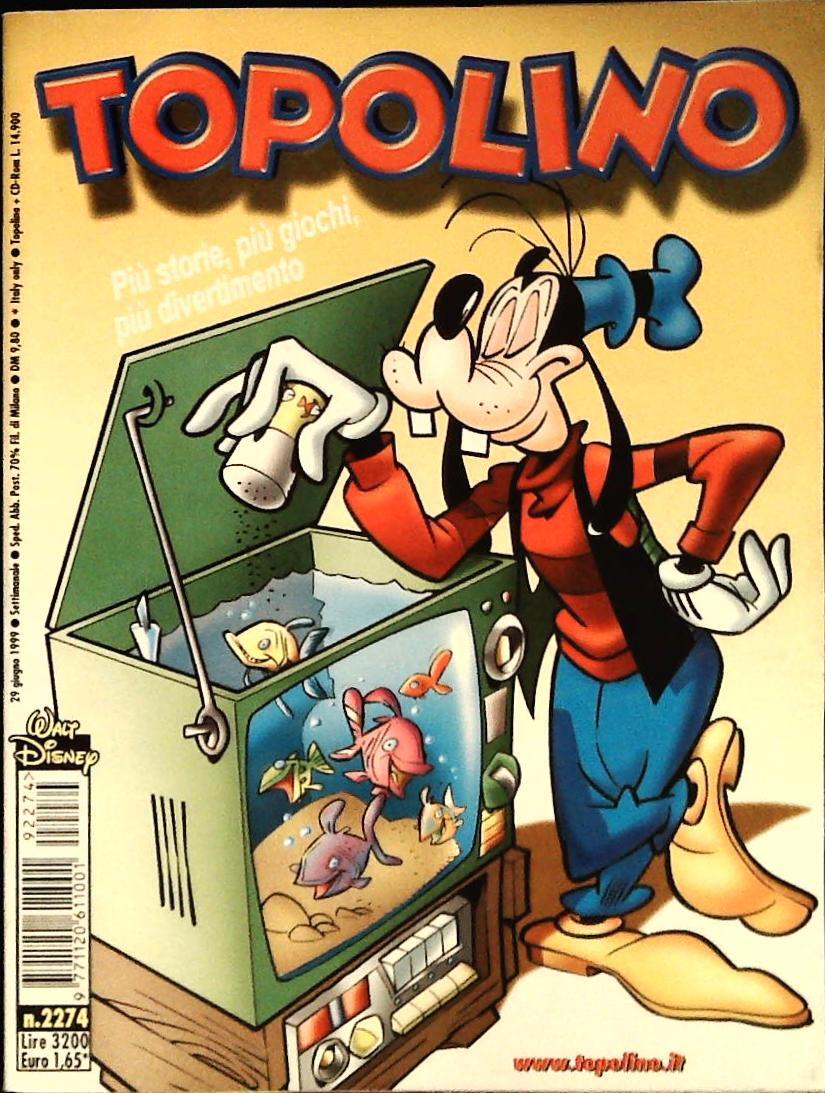 TOPOLINO N. 2274 - 29 GIUGNO 1999