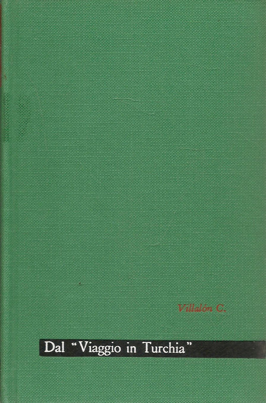 DAL VIAGGIO IN TURCHIA - CRISTOBAL DE VILLALON