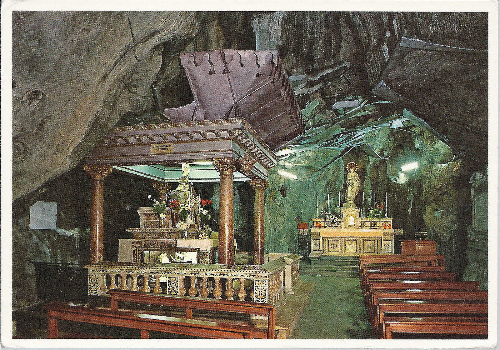 MONTE PELLEGRINO - INTERNO DEL SANTUARIO - NV