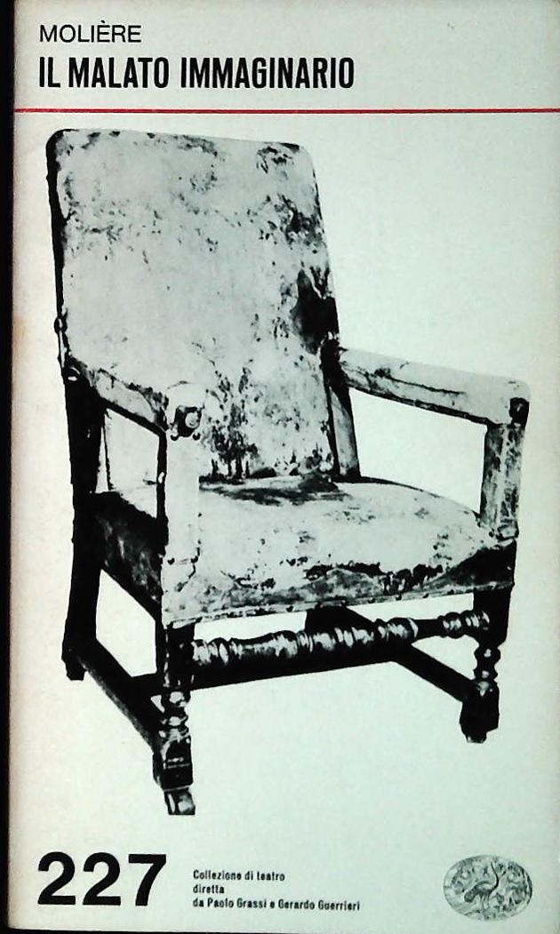 IL MALATO IMMAGINARIO - MOLIERE - EINAUDI 1980 - OUTLET DEL LIBRO