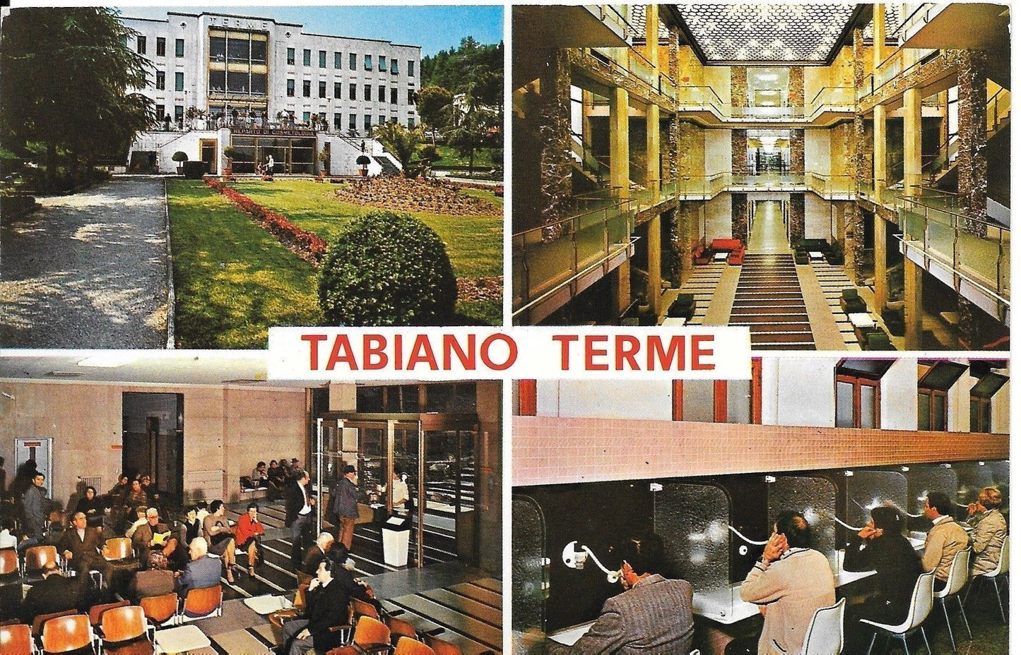 TABIANO TERME - 4 VEDUTE - V1991