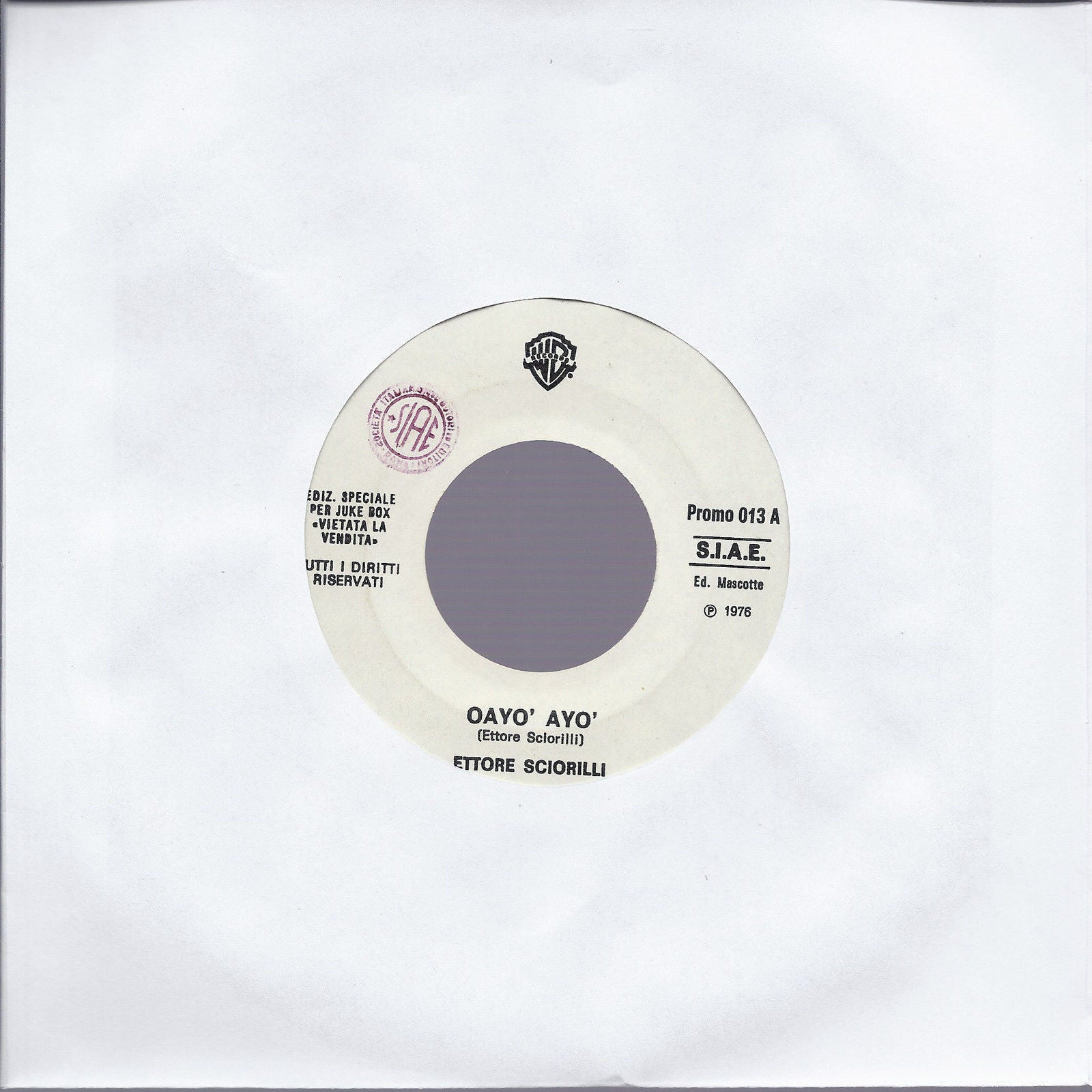 OAYO' AYO' # ETTORE SCIORILLI - IT KEEPS YOU RUNNIN' # CARLY SIMON - Ed Juke Box
