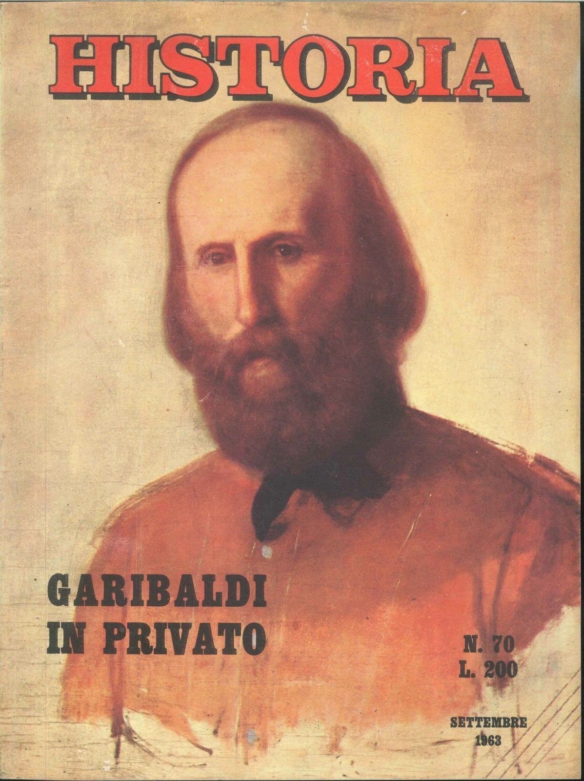 HISTORIA N 70 SETTEMBRE 1963