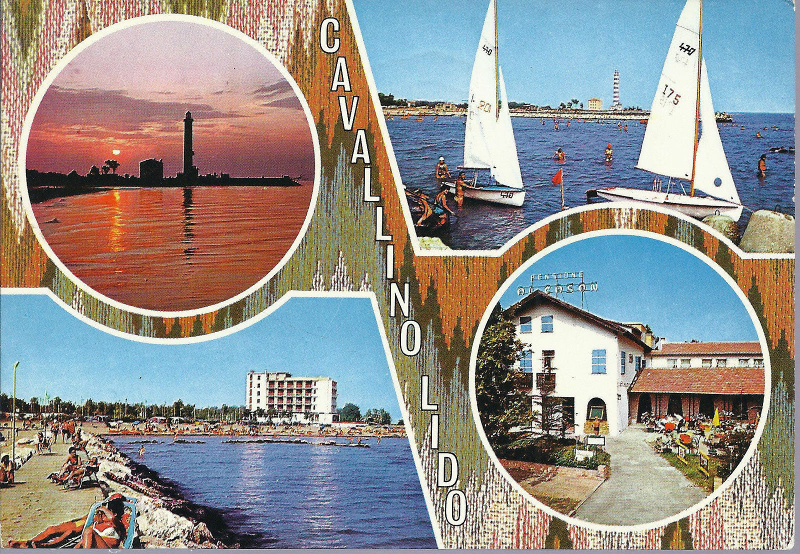 CAVALLINO LIDO - 4 VEDUTINE - VSD - FG