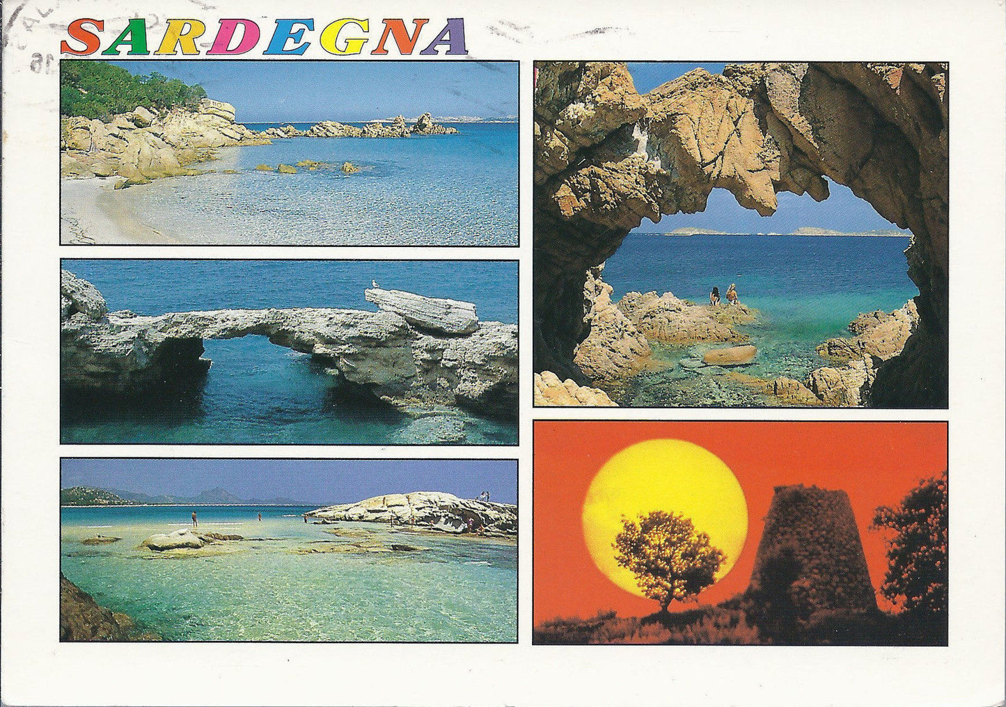 SARDEGNA - 5 VEDUTE - V1996