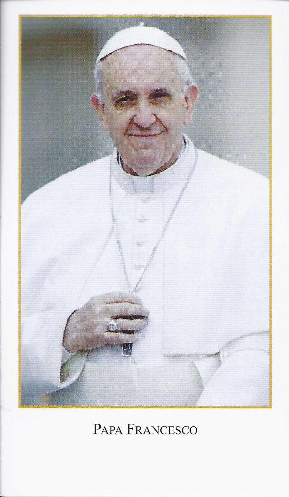 PAPA FRANCESCO - SANTINO - AS013-222 - Ed. Paco
