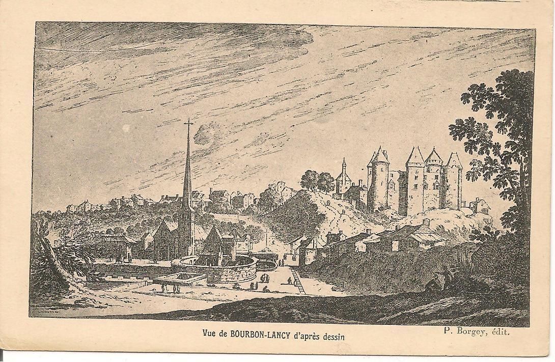 BOURBON - LANCY - PANORAMA/VUE GENERALE - NV