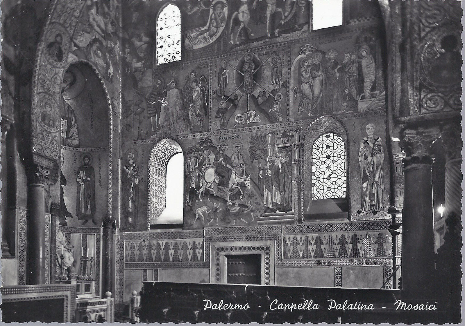 PALERMO - CAPPELLA PALATINA - MOSAICI - NV