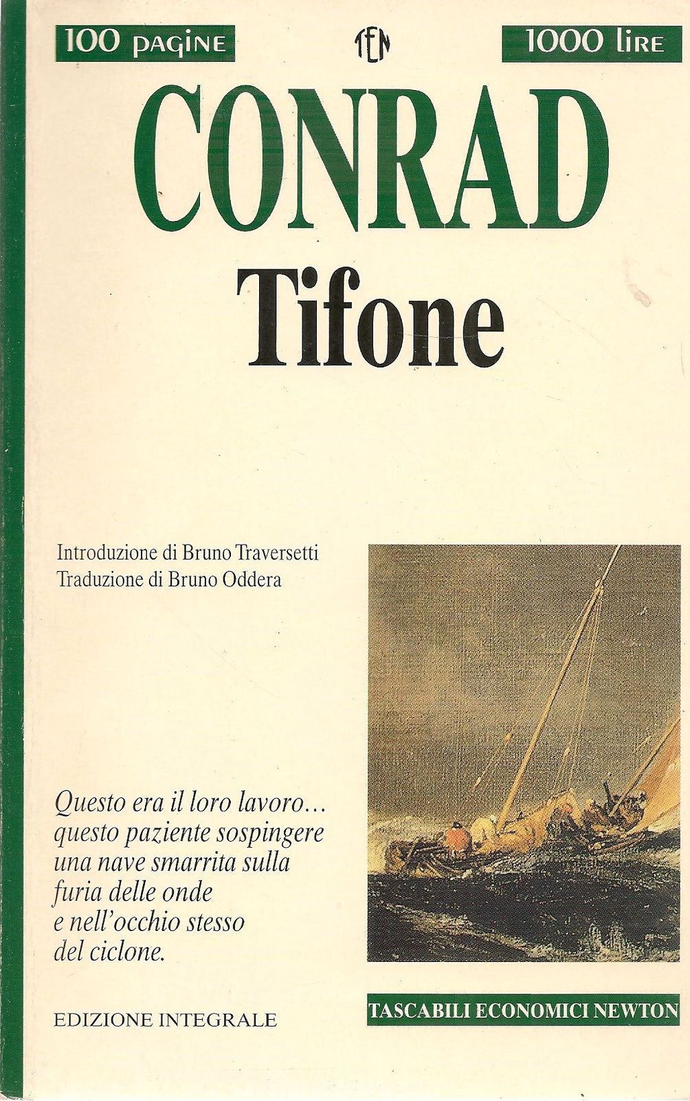 TIFONE - JOSEPH CONRAD     ED. NEWTON