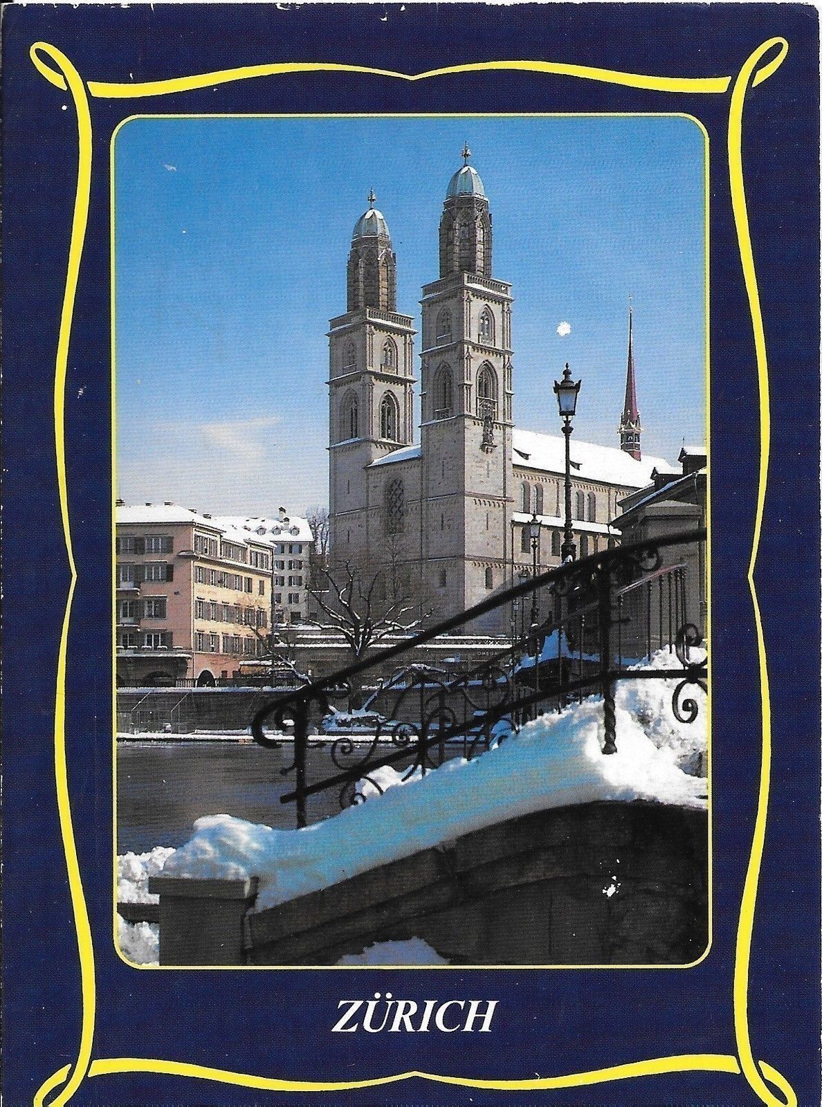 ZURIGO/ZÜRICH - GROSSMÜNSTER - V/G