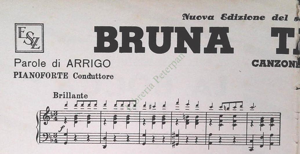 LA BOCCA TUA - BRUNA TARANTINA - SPARTITO-SHEET MUSIC