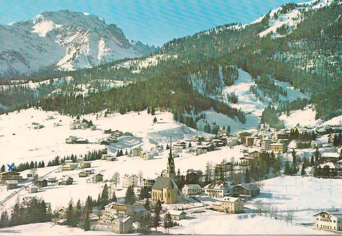 VIGO DI FASSA - PANORAMA INVERNALE - V1980