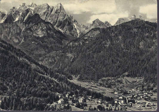 CALALZO DI CADORE - PANORAMA CON LE MARMAROLE - V 1956 - FG