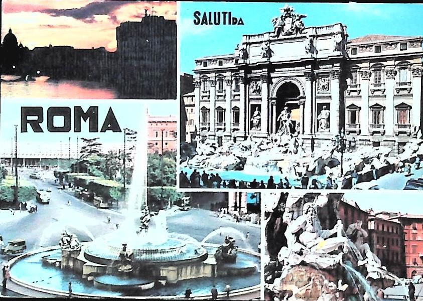 ROMA - QUATTRO VEDUTE - V1962