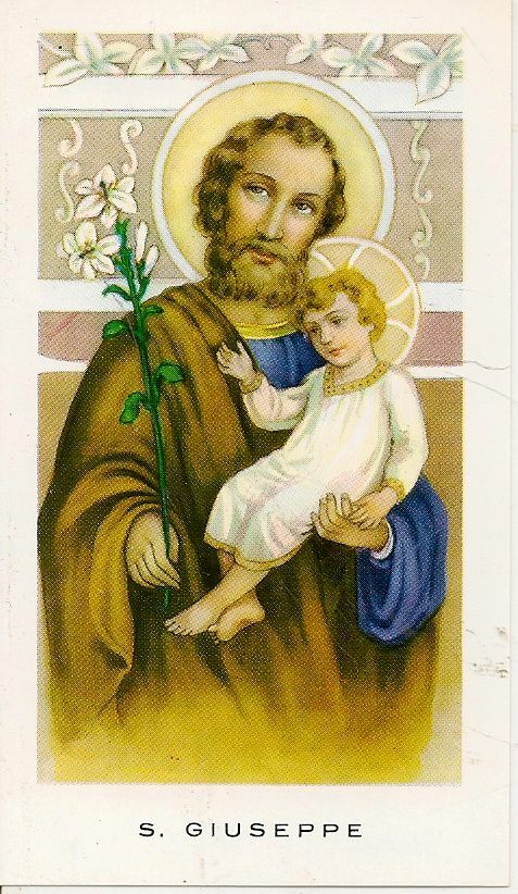 SAN GIUSEPPE - HOLY CARD