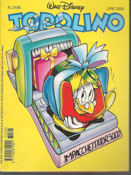 TOPOLINO N. 2195 - 23 DICEMBRE 1997