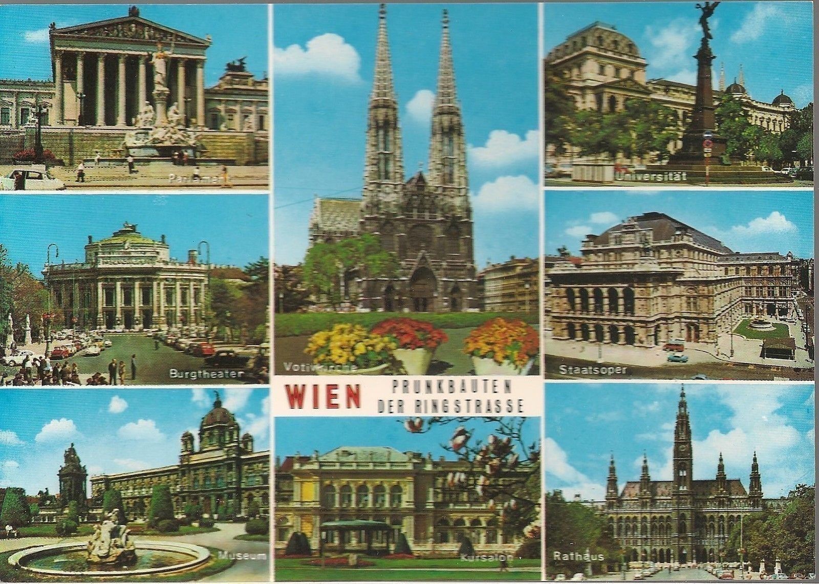 VIENNA - 8 VEDUTE/8 ANSICHTEN - NV/NG