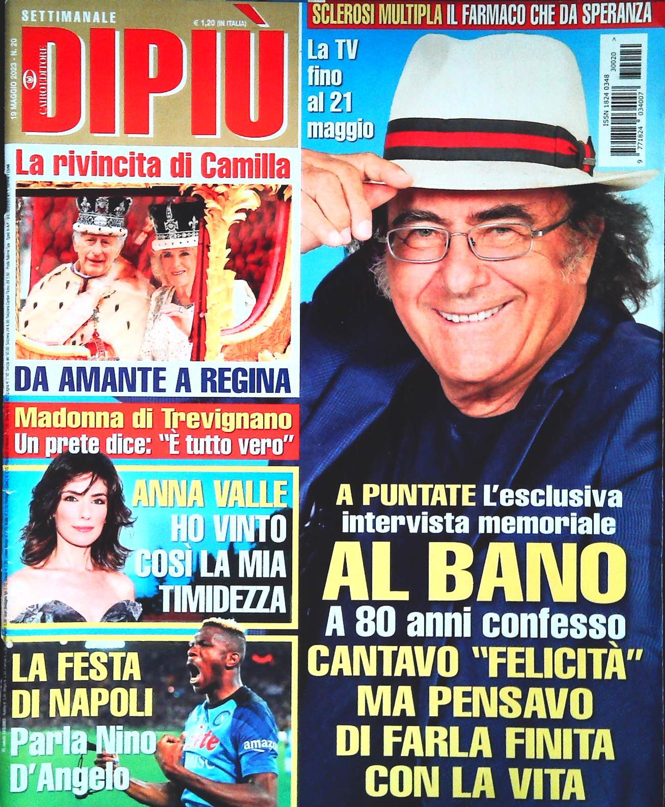 DI PIU' 19 MAGGIO 2023 - AL BANO - ANNA VALLE - MADONNA DI TREVIGNANO