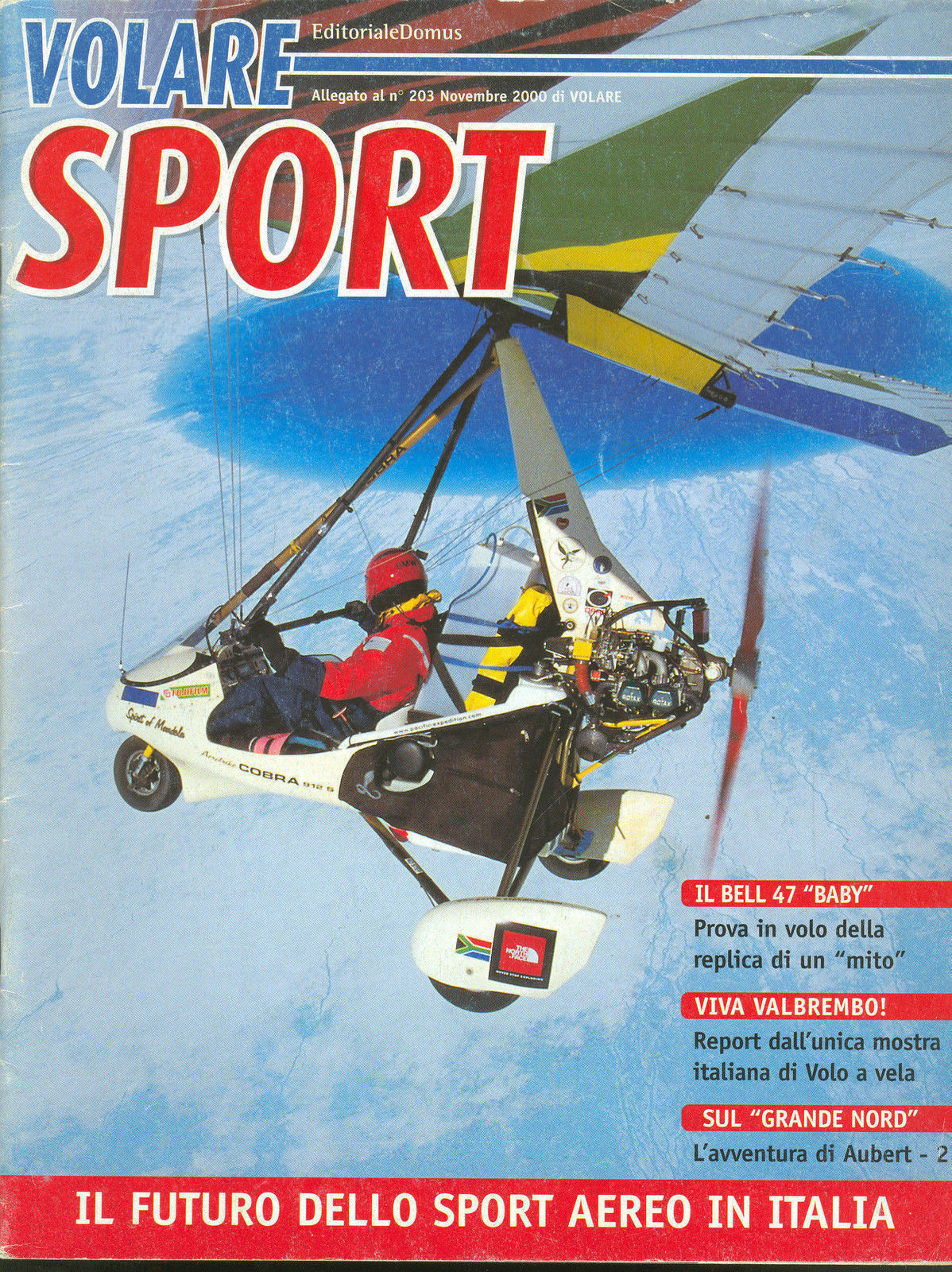 VOLARE SPORT - ALLEGATO A N 203 - NOVEMBRE 2000