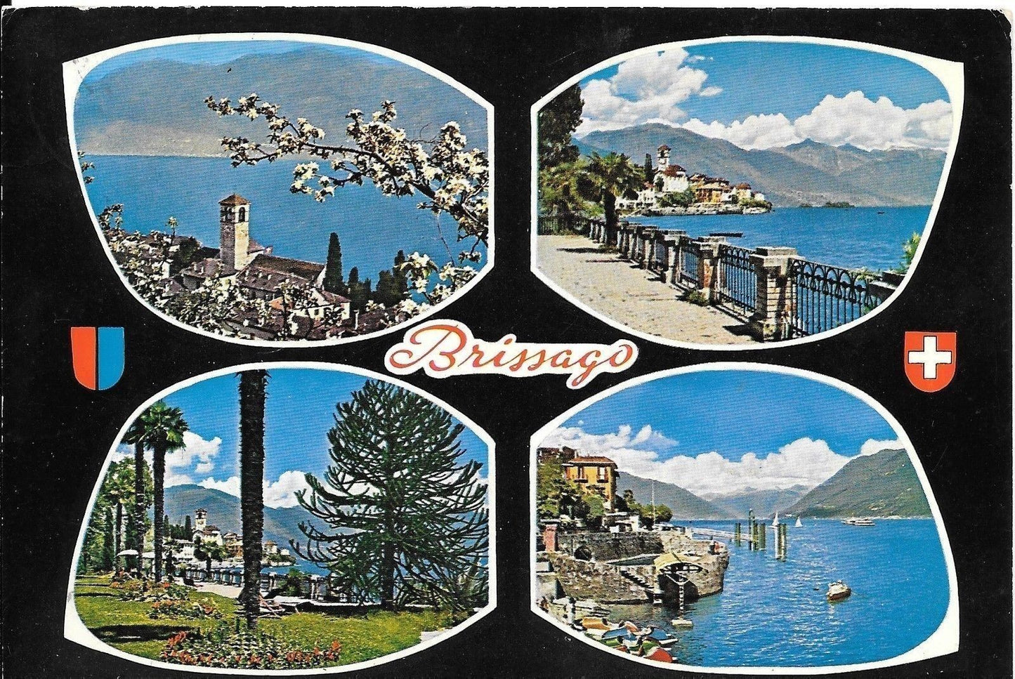 BRISSAGO - 4VEDUTE/4BILSER - V/G1978