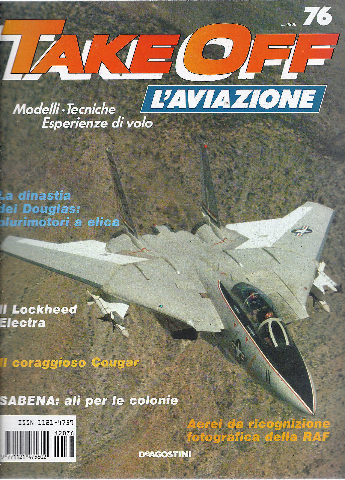 TAKE OFF  L'AVIAZIONE - fascicolo 76