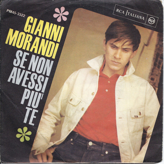 SE NON AVESSI PIU' TE - I RAGAZZI DELLO SHAKE --- GIANNI MORANDI