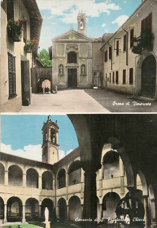 ORENO DI VIMERCATE - DUE VEDUTE - ACQUARELLATA - NV