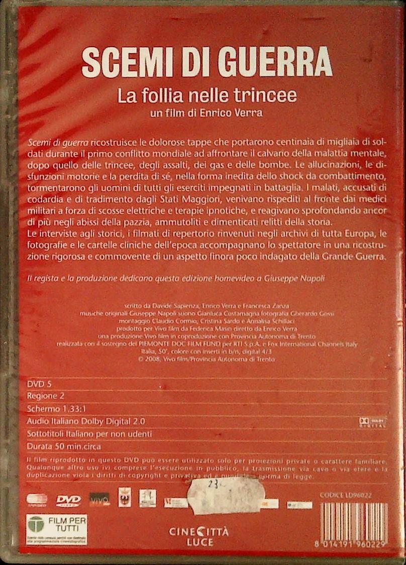 SCEMI DI GUERRA. LA FOLLIA NELLE TRINCEE - DVD