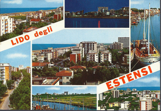LIDO DEGLI ESTENSI - 7 VEDUTINE - V1970