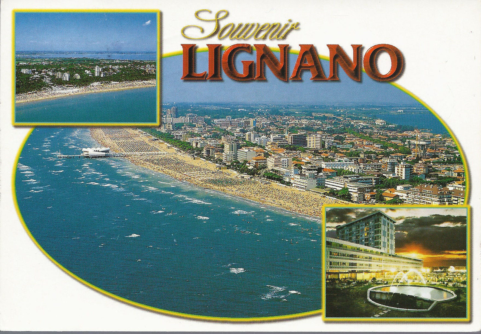 LIGNANO - SOUVENIR - 3 VEDUTE - V1998