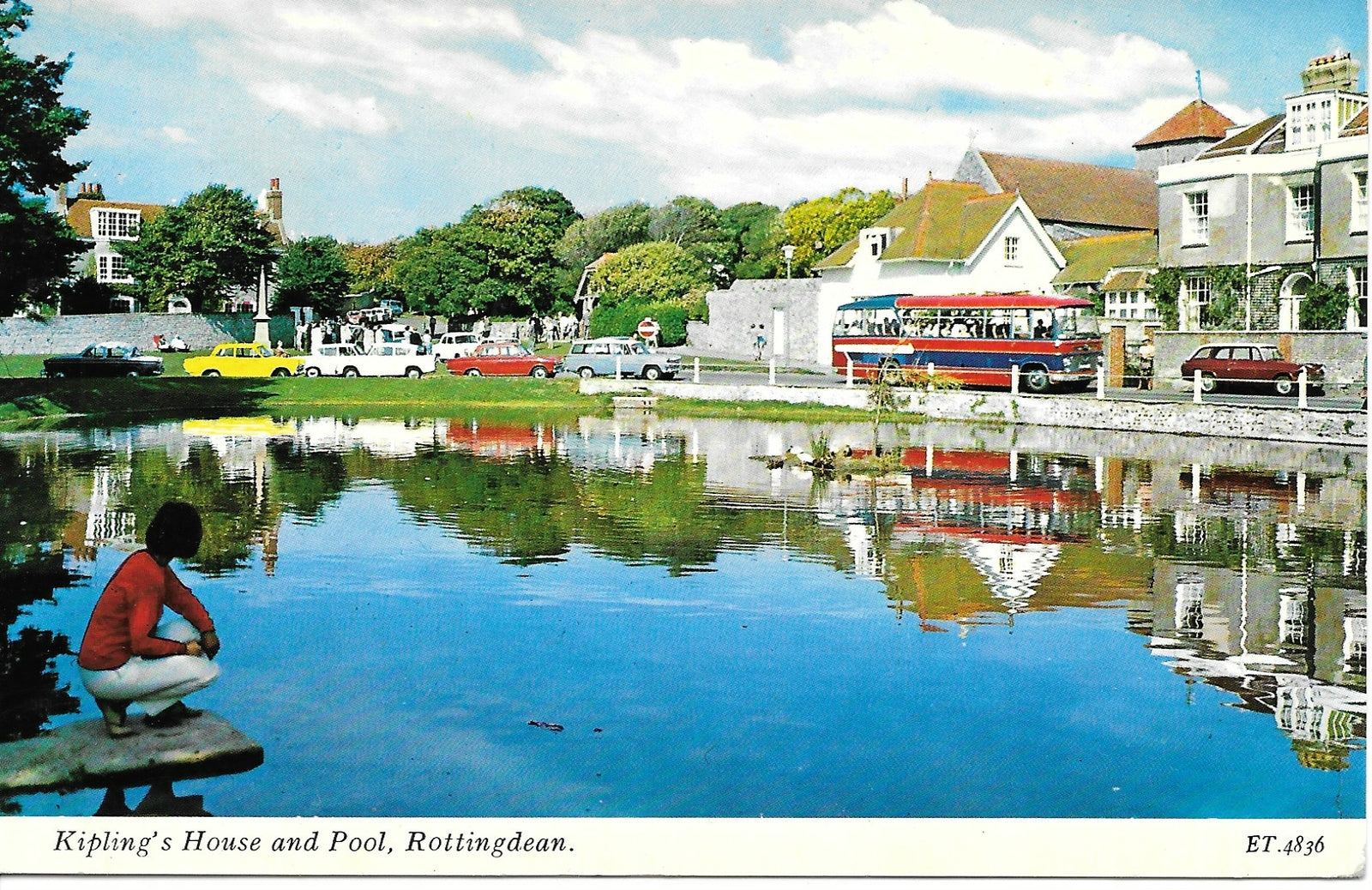 ROTTINGDEAN - KIPLING'S HOUSE AND POOL - VIAGGIATA