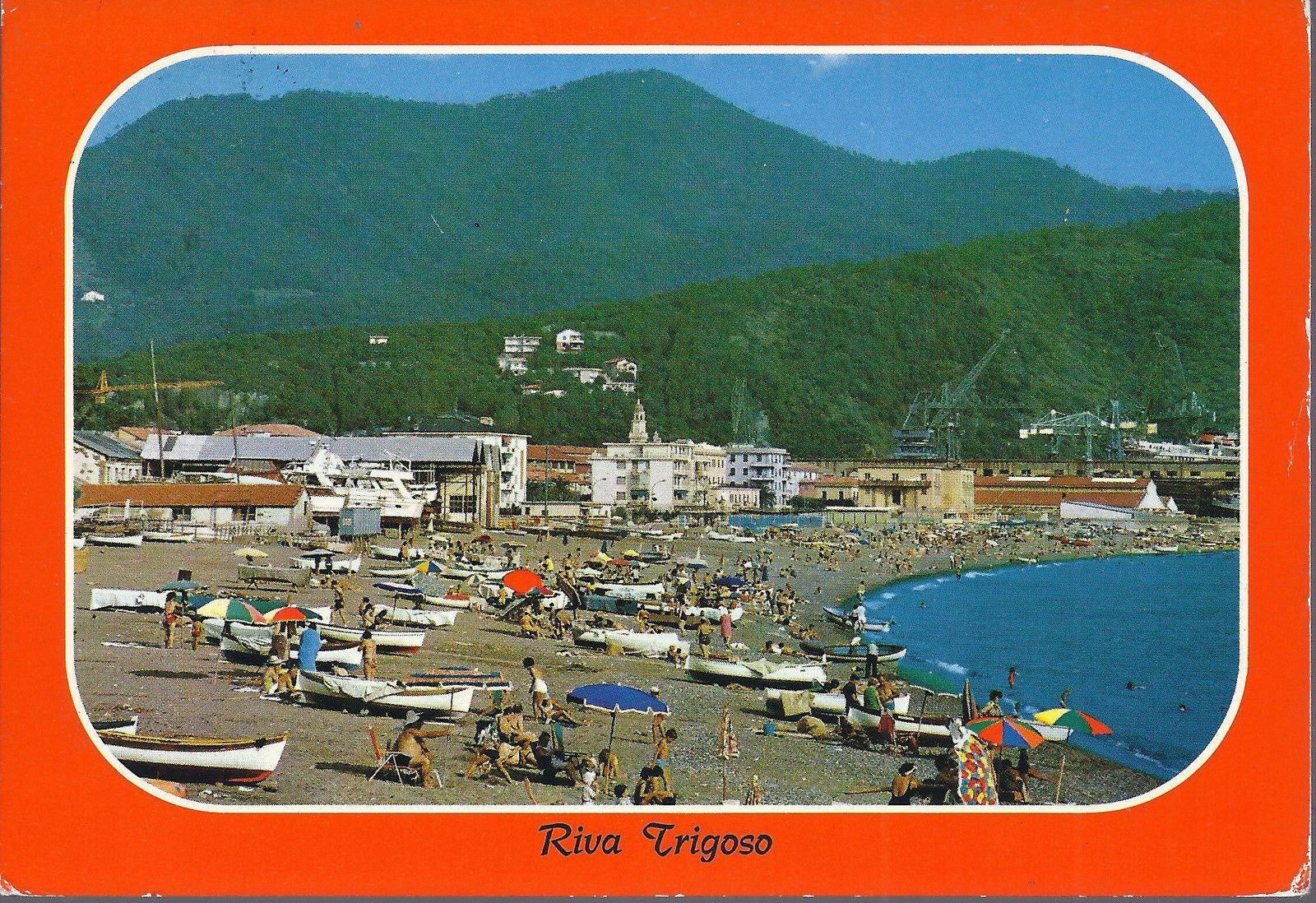 RIVA TRIGOSO - LA SPIAGGIA - V 1974 - FG