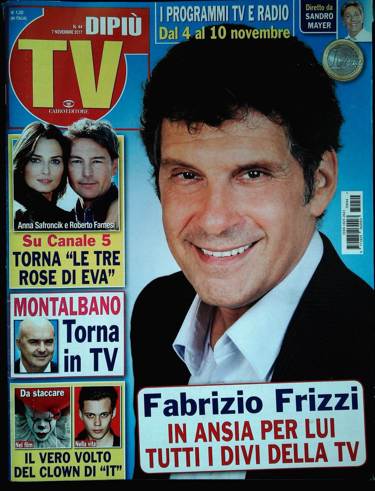 DI PIU' TV 7 NOVEMBRE 2017 - FABRIZIO FRIZZI