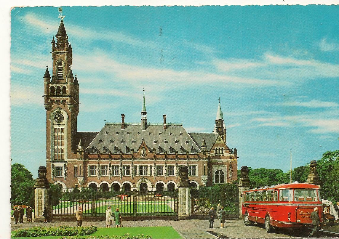 L'AIA - ST. GREVENHAGE - PALAZZO DELLA PACE - V1965