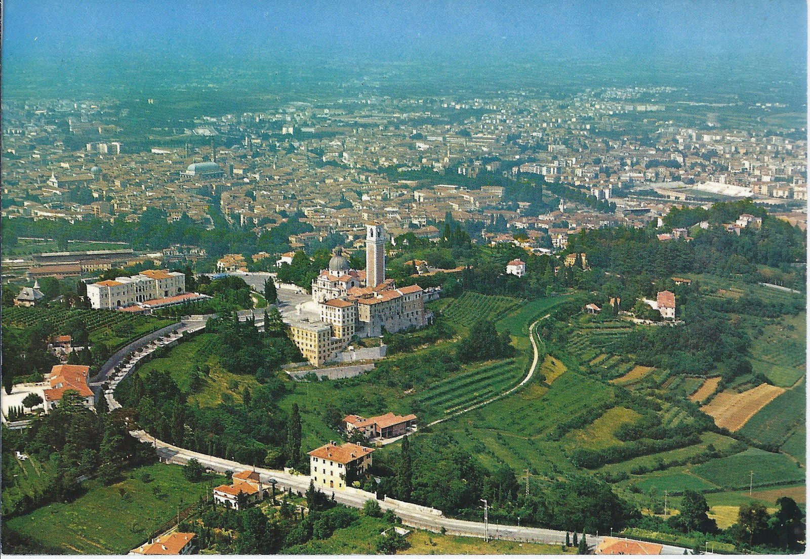 VICENZA - VEDUTA DALL'AEREO - NV