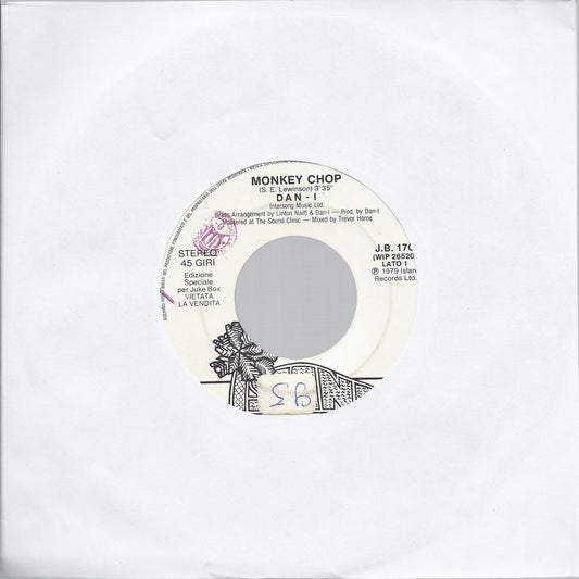 MONKEY CHOP # DAN-I -- MOONLIGHT AND MUZAK # M - Edizione per Juke Box
