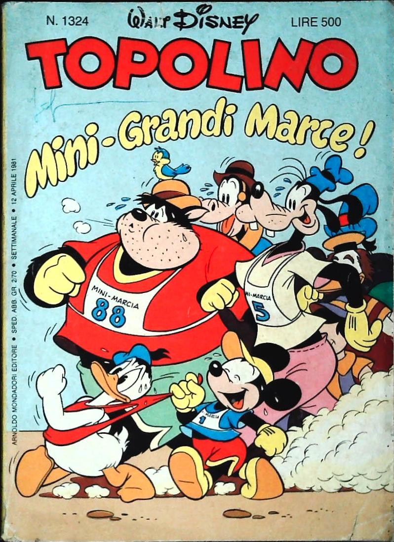 TOPOLINO N. 1324 - 12 APRILE 1981