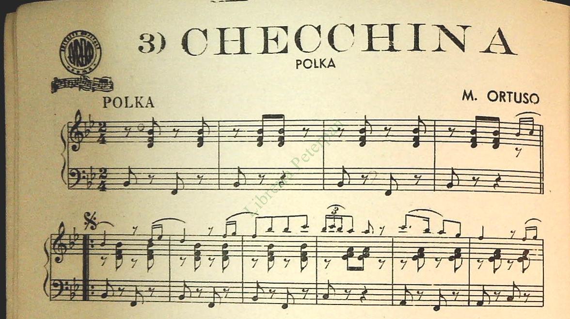 POLKE E MAZURKE - 8 BRANI - SPARTITO-SHEET MUSIC